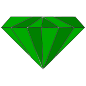 A green chaos emerald